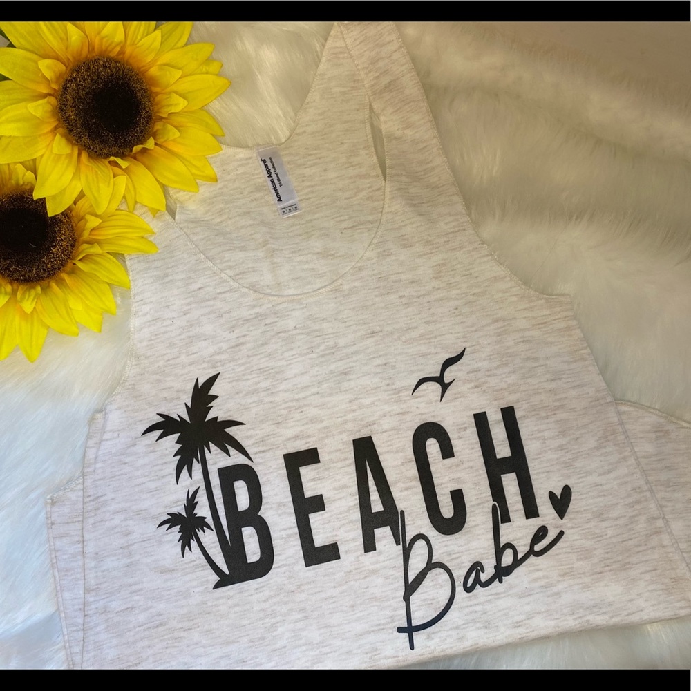 Beach babe tank